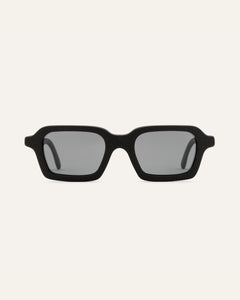 black frames sunglasses with UV400 filter