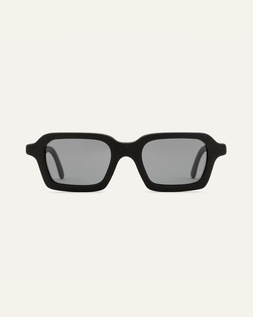 black frames sunglasses with UV400 filter