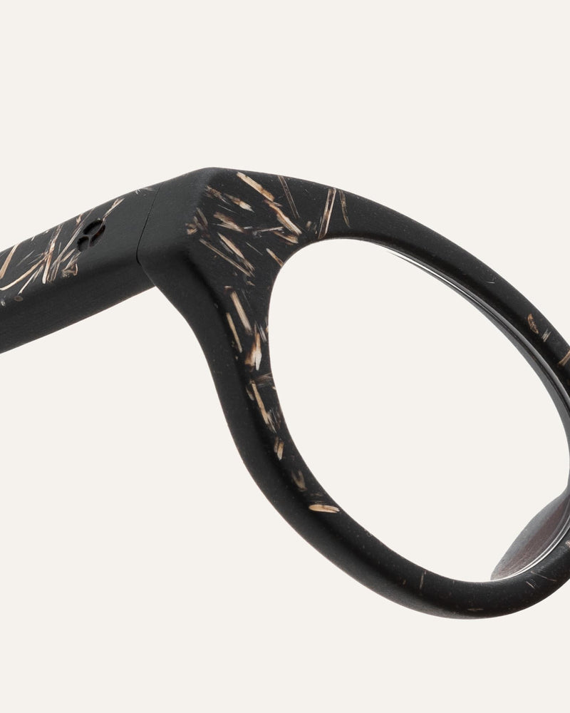 oval-shaped prescription glasses