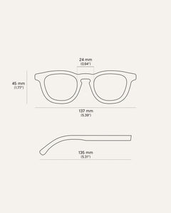 anderson sunglasses parameters