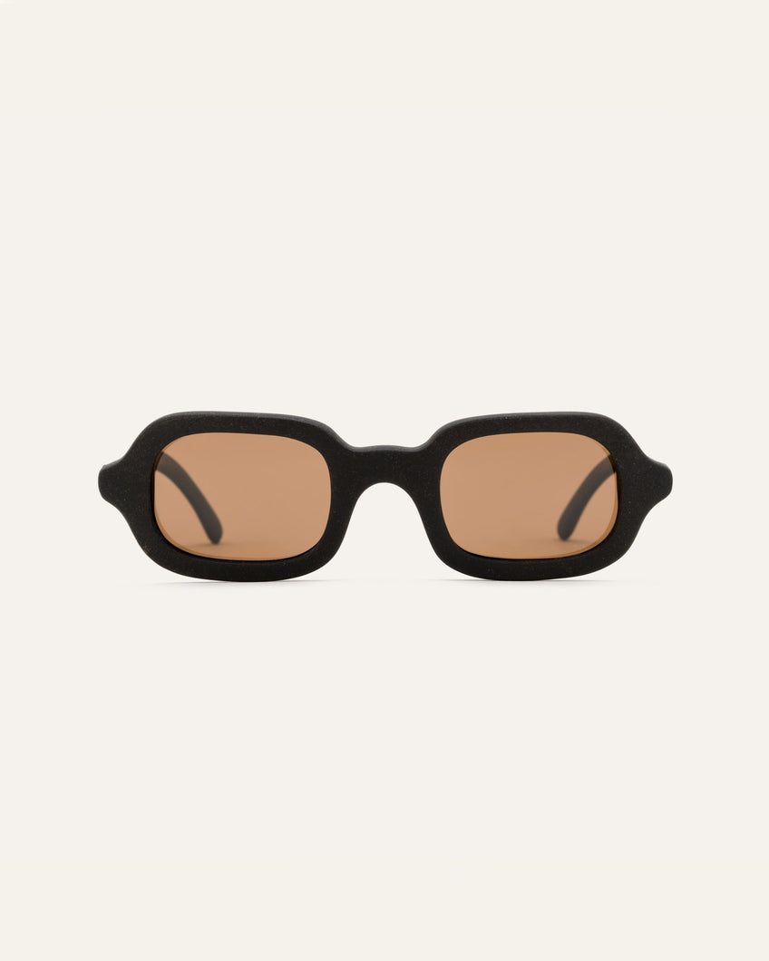 brown lenses rectangular glasses
