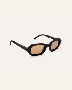 brown lenses rectangular sunglasses